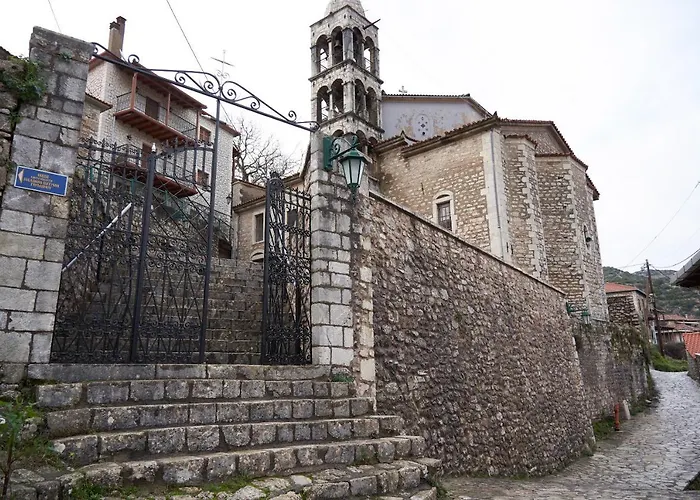 Dandy - A Family Ideal Charming In A Quaint Historic Neighborhood - 2 Fireplaces For Romantic Nights Vila Dimitsana